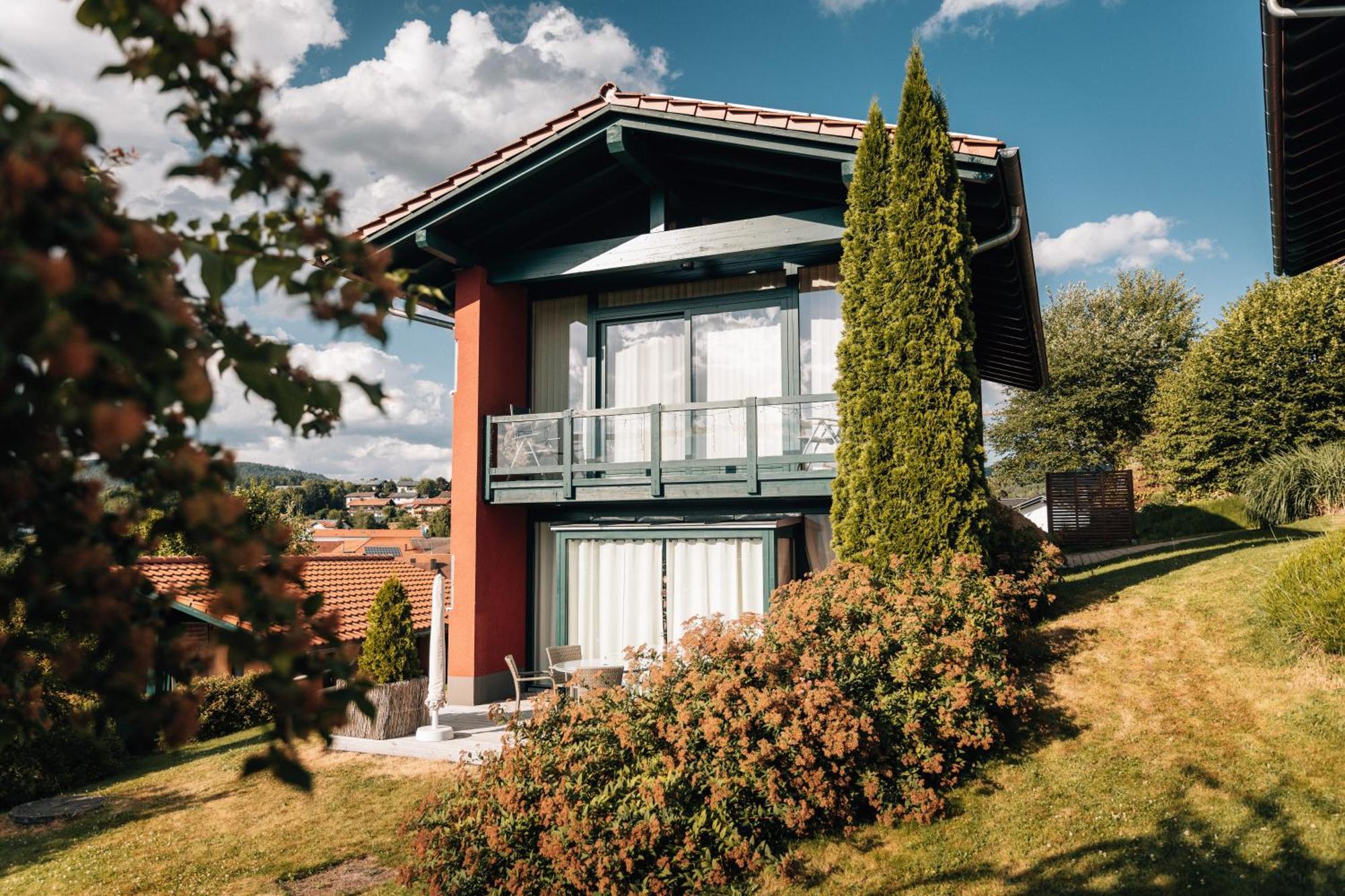 Suedlaendisches Chalet Mit Hauseigener Sauna Viechtach Zewnętrze zdjęcie